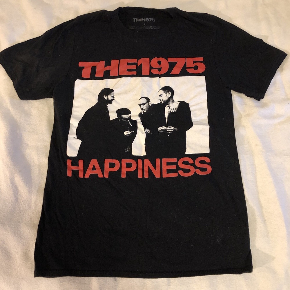 The 1975 Happiness t shirt Small Band Shirt Music